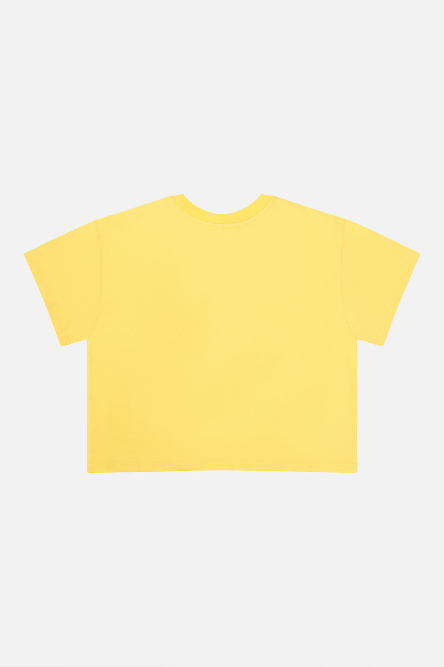 T-shirt graphique boxy adulte 40e anniversaire jaune miel