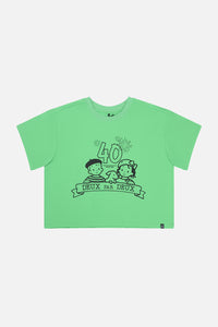 Adult 40Th Anniversary Graphic T-Shirt Green