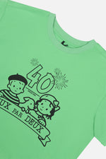 Adult 40Th Anniversary Graphic T-Shirt Green
