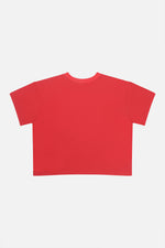 Adult 40Th Anniversary Graphic T-Shirt Poppy Red