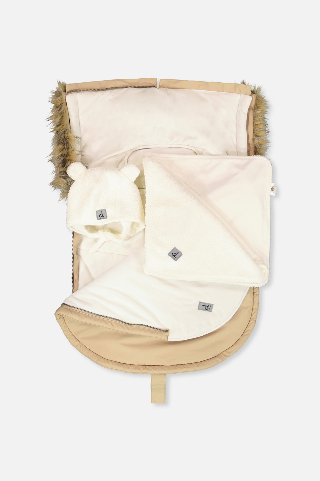 Bunting Bag For Car Seats & Strollers Beige - J10A401_01470