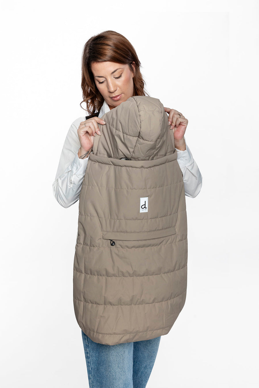 Multi-Function Baby Carrier For Car Seats And Strollers Taupe - J10A403_01870