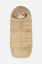 Evolutive Footmuff For Car Seats And Strollers Taupe - J10A405_01870
