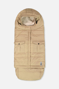 Evolutive Footmuff For Car Seats And Strollers Taupe - J10A405_01870