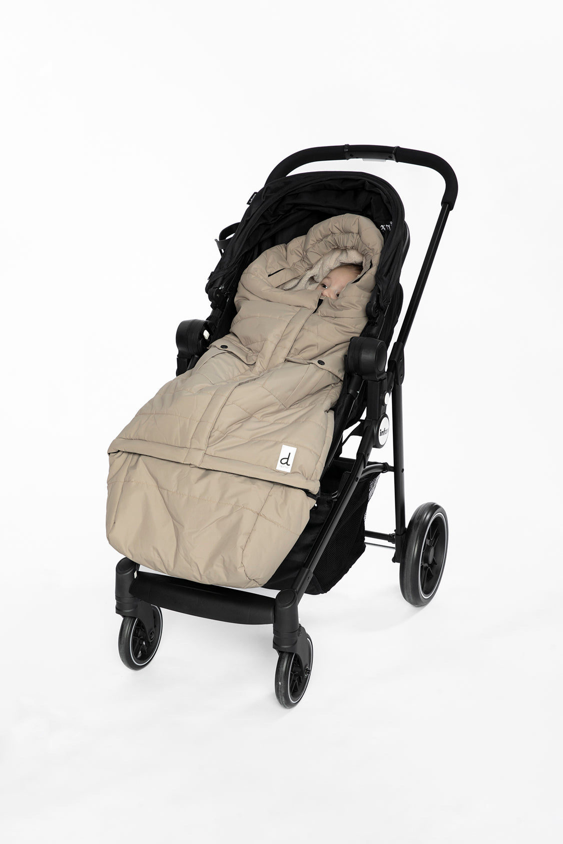 Evolutive Footmuff For Car Seats And Strollers Taupe - J10A405_01870