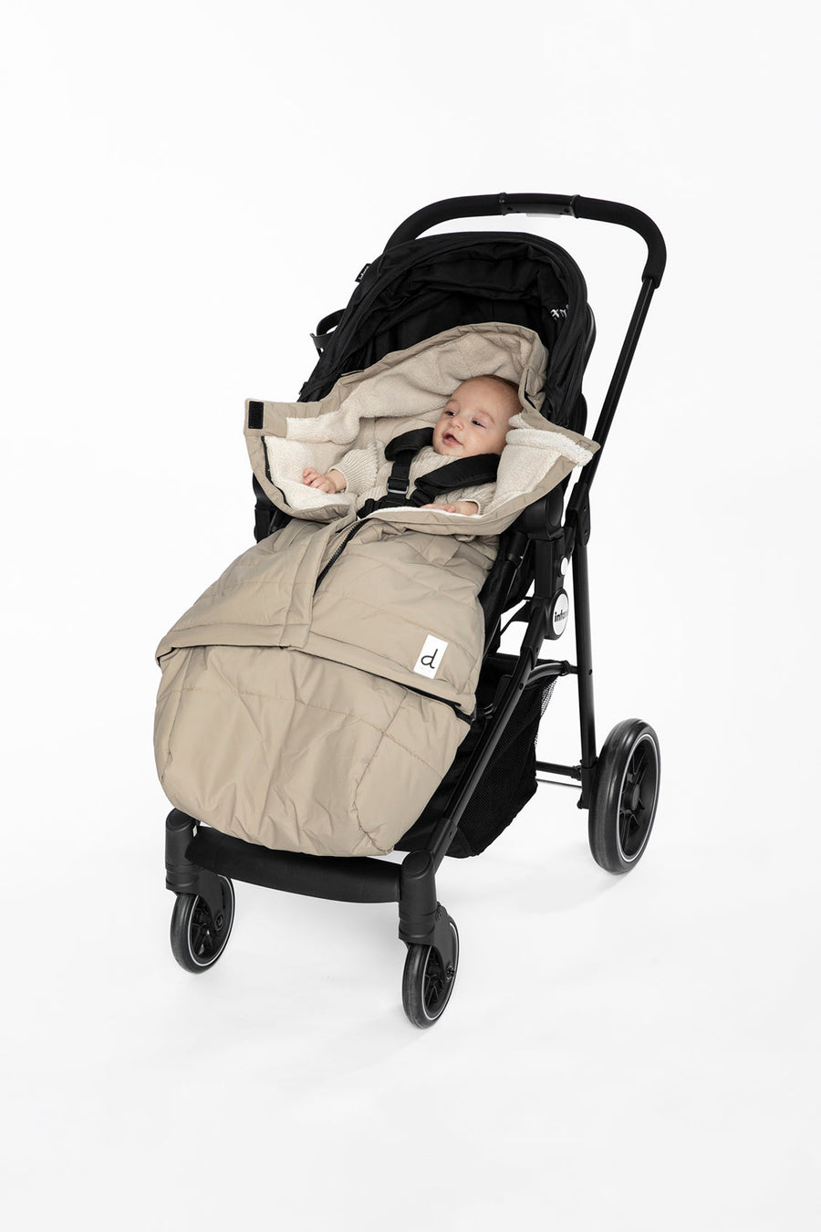 Evolutive Footmuff For Car Seats And Strollers Taupe - J10A405_01870