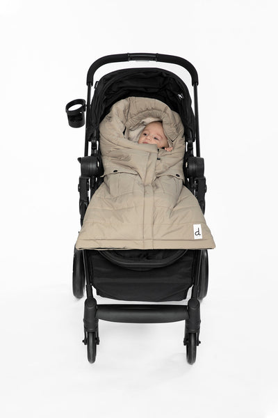Evolutive Footmuff For Car Seats And Strollers Taupe - J10A405_01870