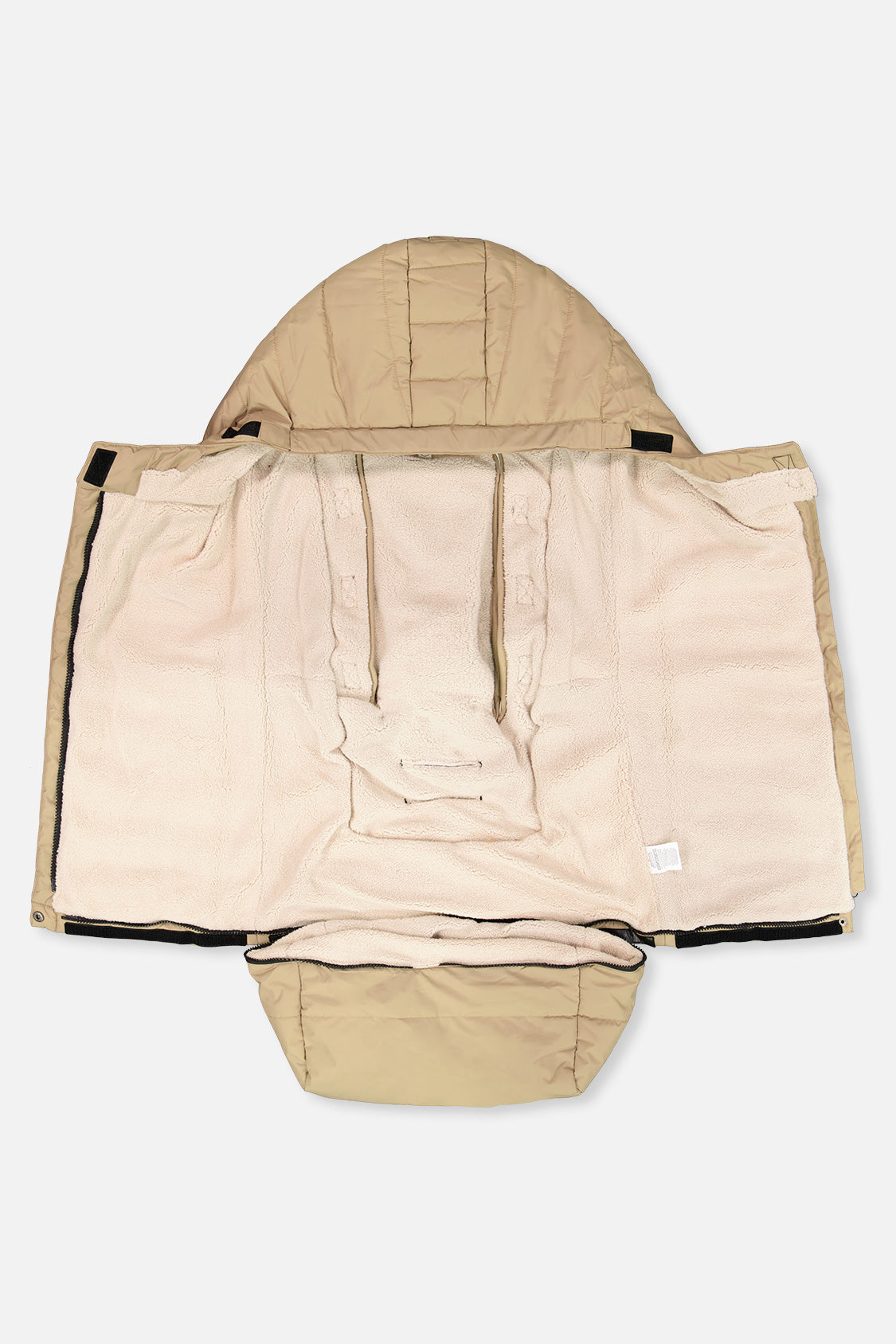 Evolutive Footmuff For Car Seats And Strollers Taupe - J10A405_01870