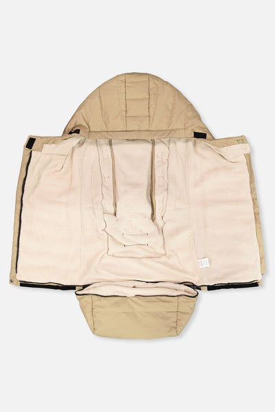 Evolutive Footmuff For Car Seats And Strollers Taupe - J10A405_01870