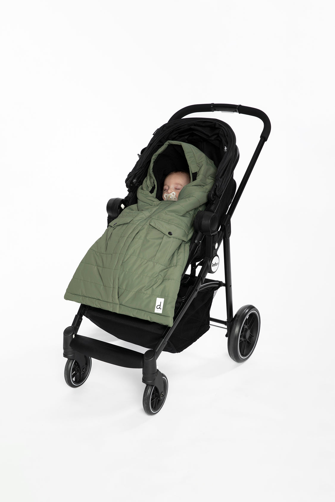 Evolutive Footmuff For Car Seats And Strollers Olive Green - J10A405_03090