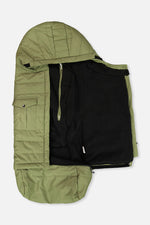 Evolutive Footmuff For Car Seats And Strollers Olive Green - J10A405_03090
