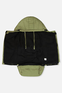 Evolutive Footmuff For Car Seats And Strollers Olive Green - J10A405_03090