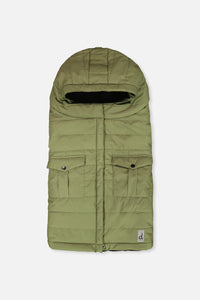 Evolutive Footmuff For Car Seats And Strollers Olive Green - J10A405_03090