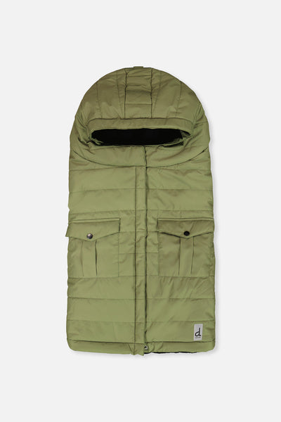 Evolutive Footmuff For Car Seats And Strollers Olive Green - J10A405_03090
