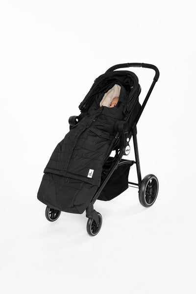 Evolutive Footmuff For Car Seats And Strollers Black - J10A405_09990