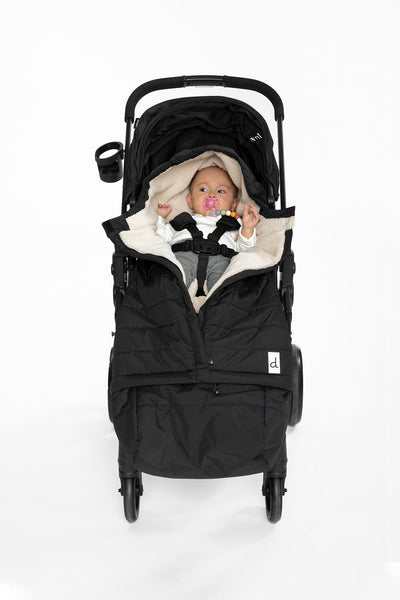 Evolutive Footmuff For Car Seats And Strollers Black - J10A405_09990