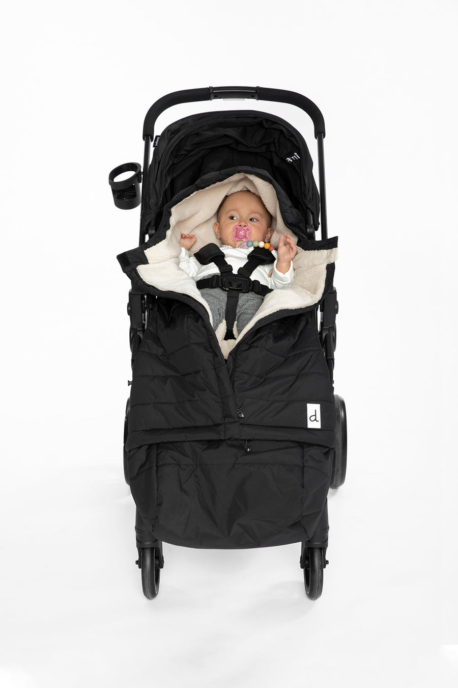 Evolutive Footmuff For Car Seats And Strollers Black - J10A405_09990