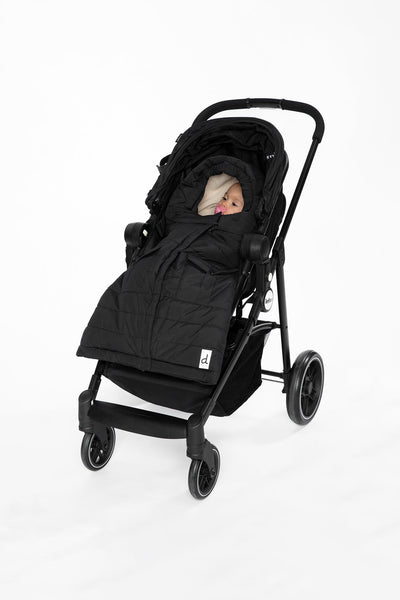 Evolutive Footmuff For Car Seats And Strollers Black - J10A405_09990