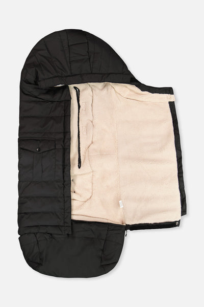 Evolutive Footmuff For Car Seats And Strollers Black - J10A405_09990