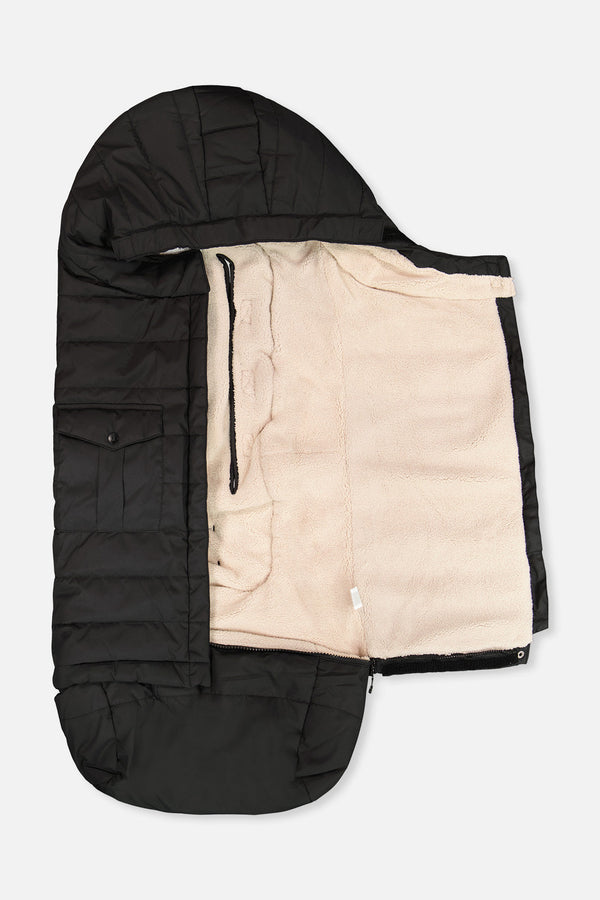 Evolutive Footmuff For Car Seats And Strollers Black - J10A405_09990