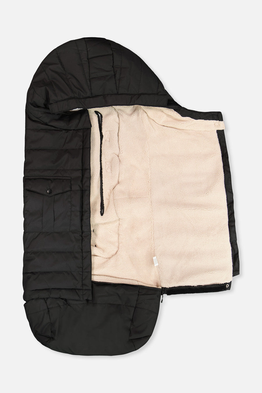Evolutive Footmuff For Car Seats And Strollers Black - J10A405_09990
