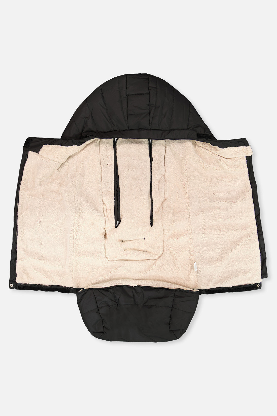 Evolutive Footmuff For Car Seats And Strollers Black - J10A405_09990