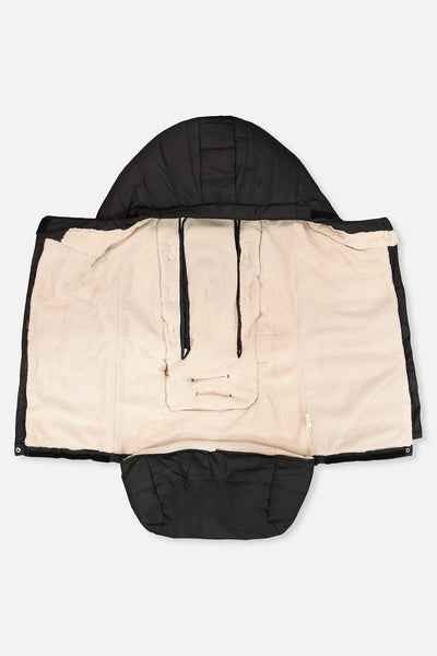 Evolutive Footmuff For Car Seats And Strollers Black - J10A405_09990