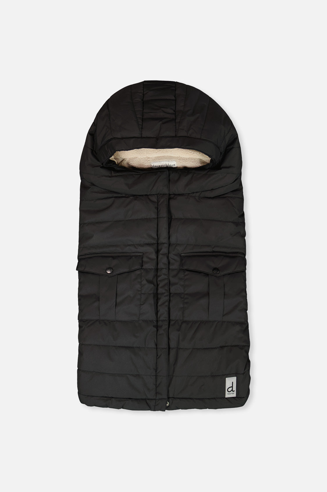 Evolutive Footmuff For Car Seats And Strollers Black - J10A405_09990