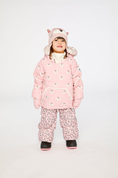 Baby Two Piece Snowsuit Rose Leopard Print - J10A501_1J004
