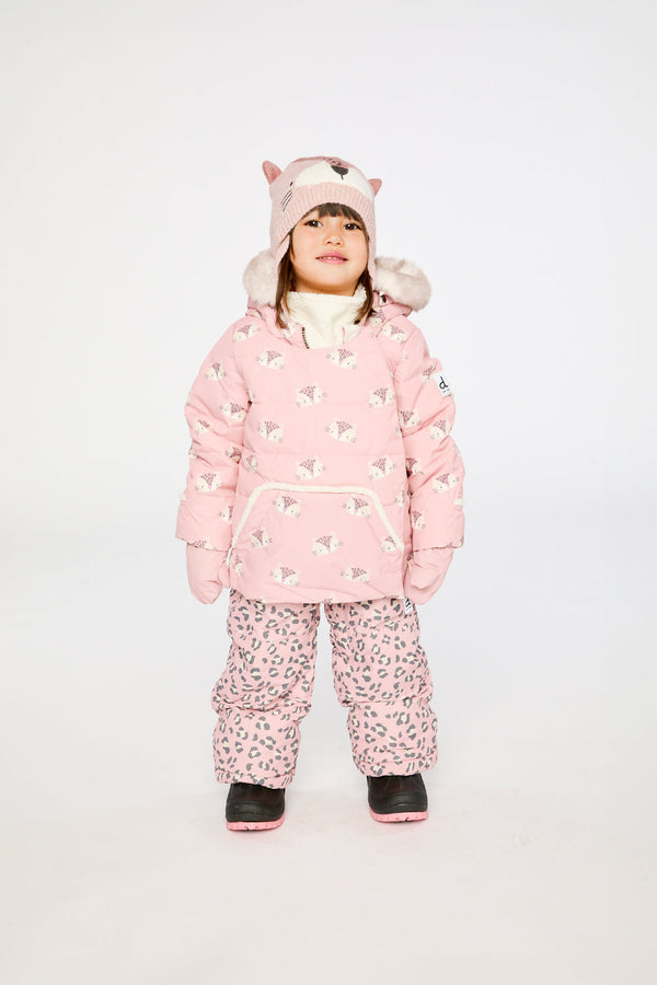 Baby Two Piece Snowsuit Rose Leopard Print - J10A501_1J004
