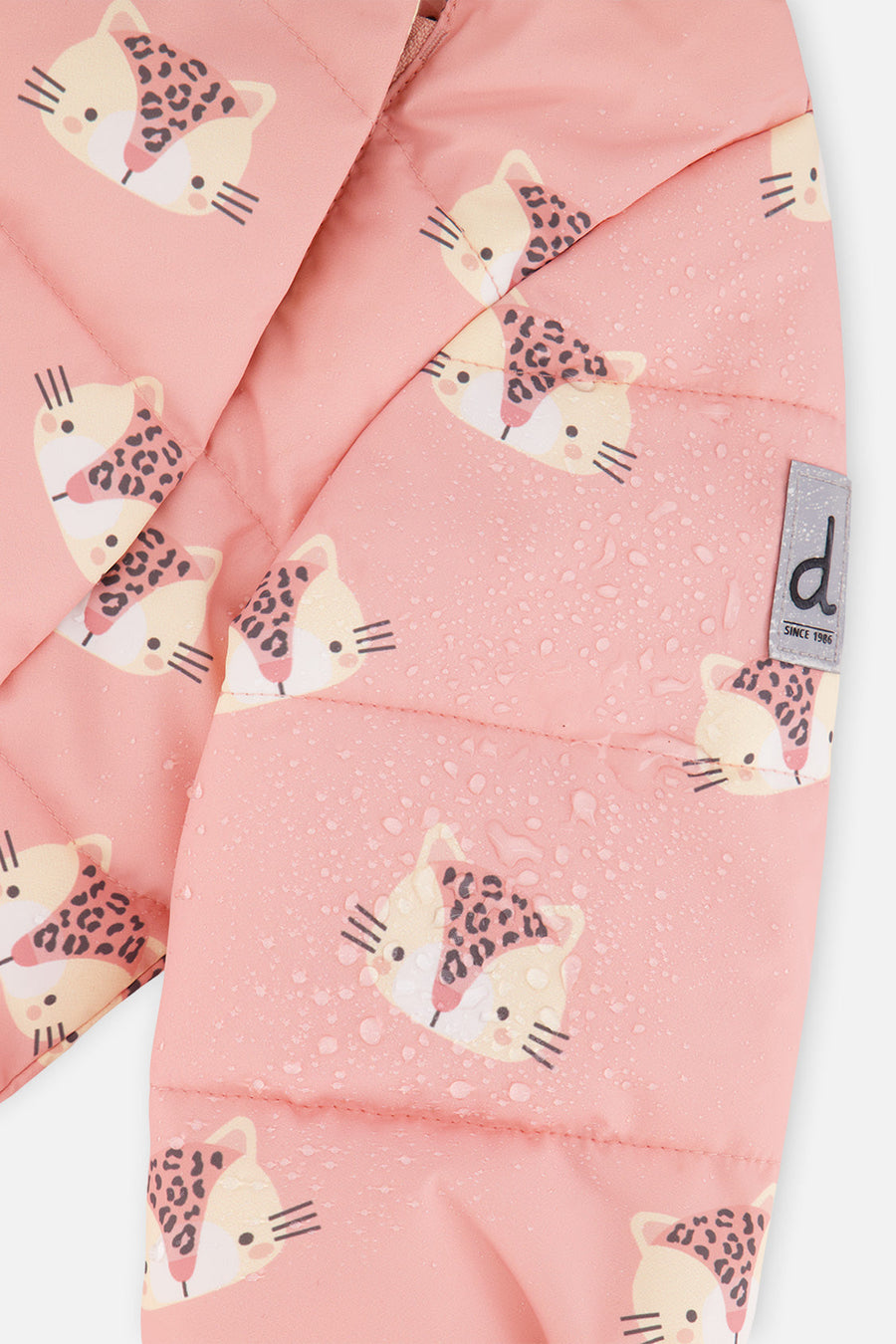 Baby Two Piece Snowsuit Rose Leopard Print - J10A501_1J004