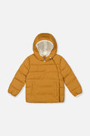 Winter Jacket Adapted For Car Seats Brown Sugar - J10B500_01740