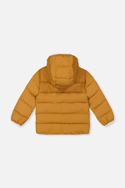 Winter Jacket Adapted For Car Seats Brown Sugar - J10B500_01740