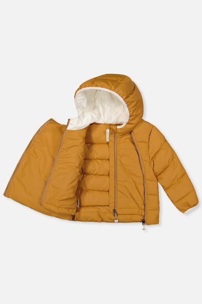 Winter Jacket Adapted For Car Seats Brown Sugar - J10B500_01740