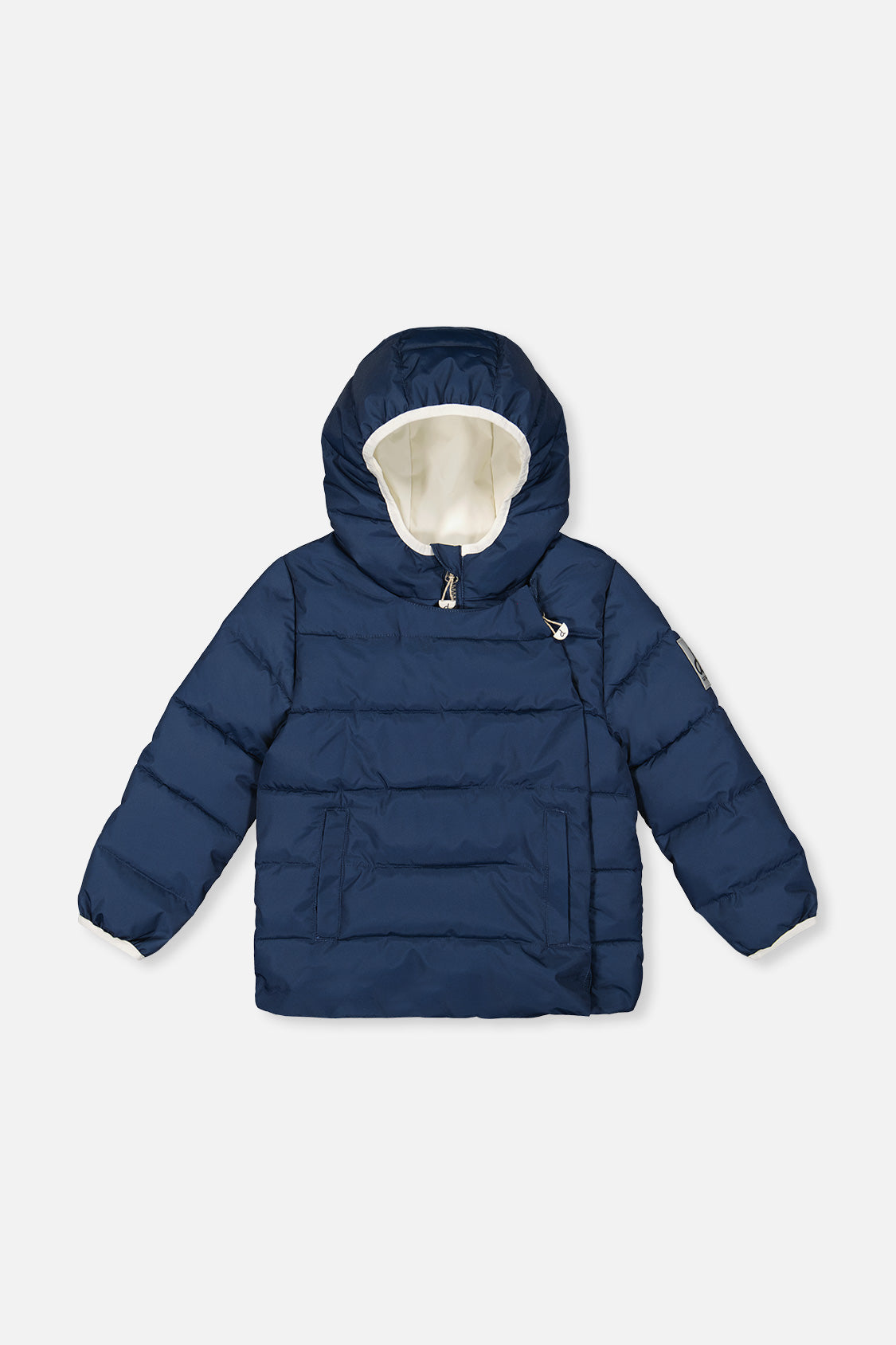 Winter Jacket Adapted For Car Seats Dark Blue - J10B500_04013