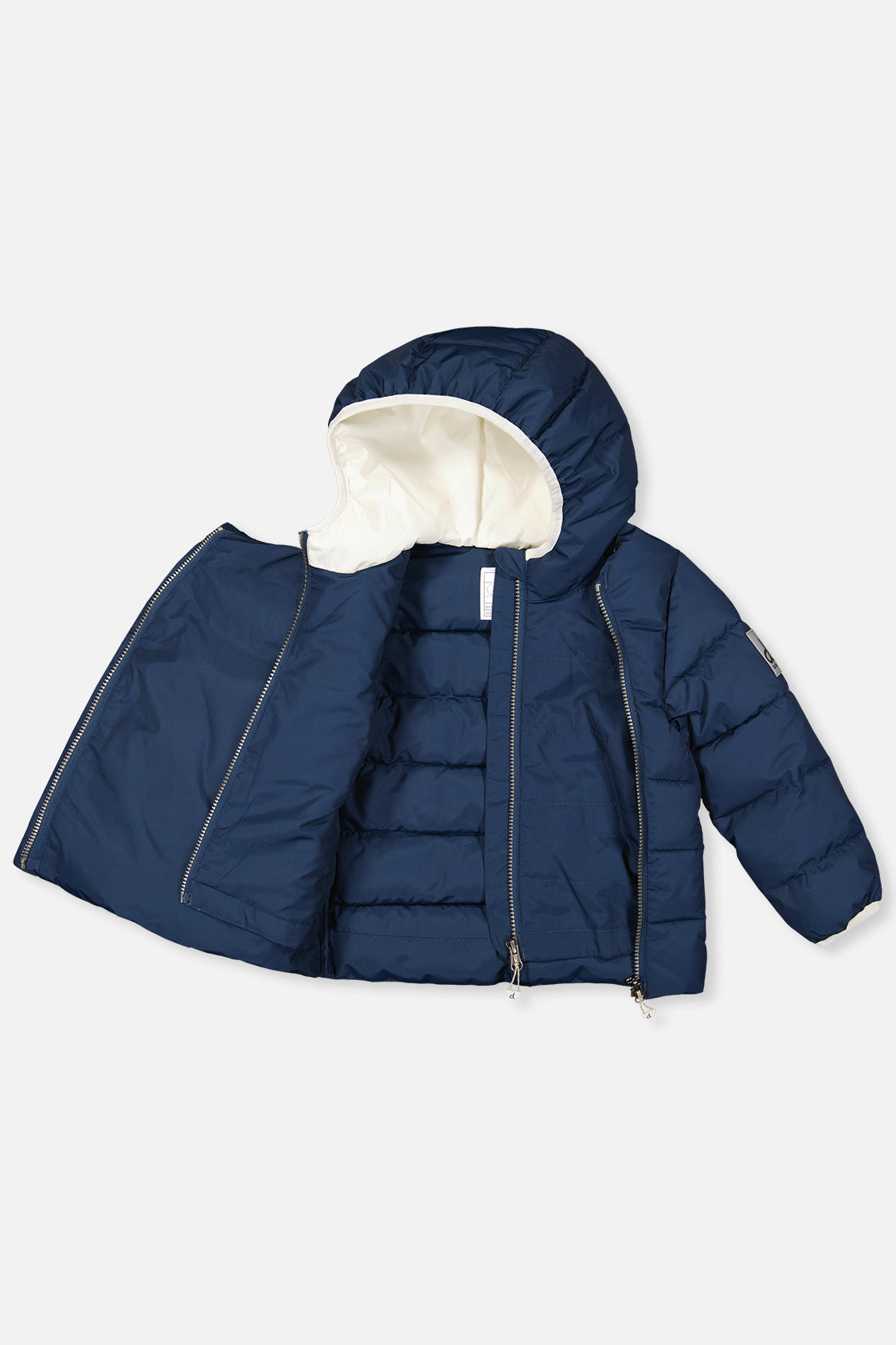 Winter Jacket Adapted For Car Seats Dark Blue - J10B500_04013