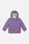 Winter Jacket Adapted For Car Seats Violet - J10B500_05003