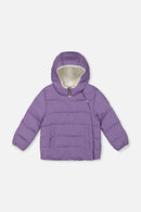 Winter Jacket Adapted For Car Seats Violet - J10B500_05003