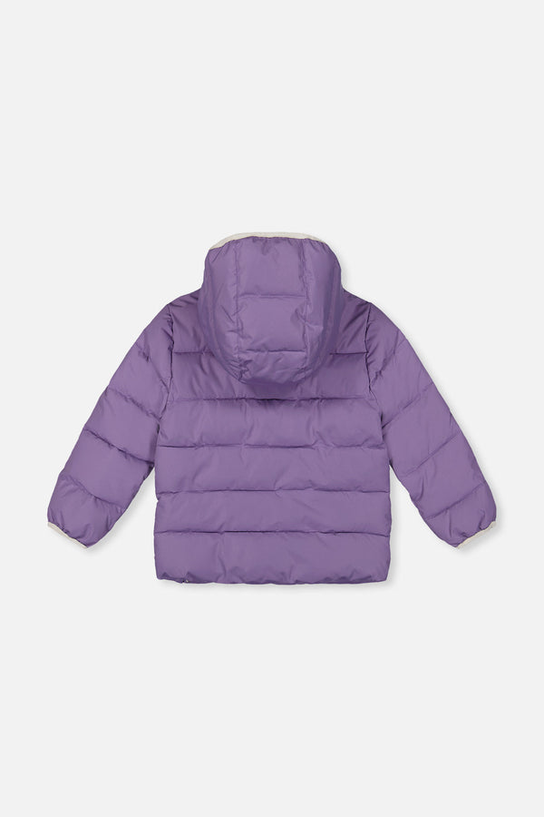 Winter Jacket Adapted For Car Seats Violet - J10B500_05003