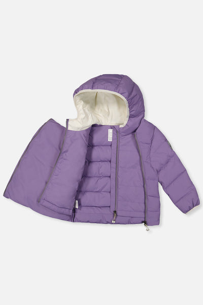 Winter Jacket Adapted For Car Seats Violet - J10B500_05003