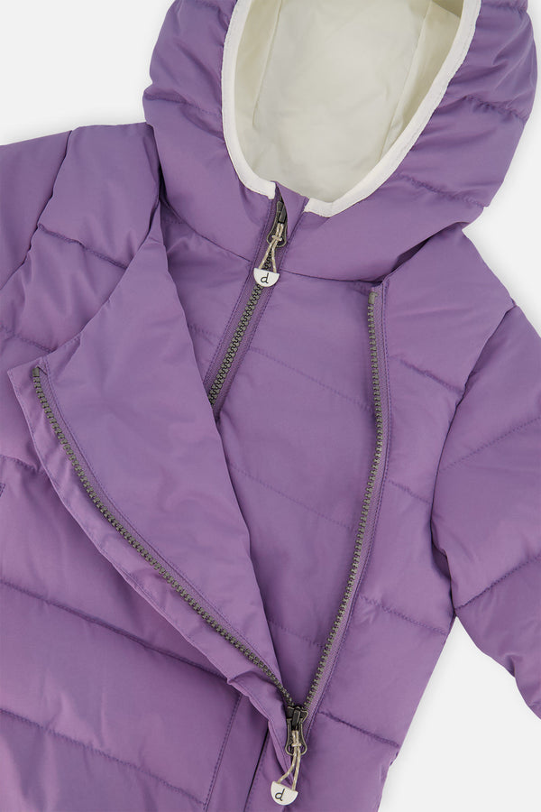 Winter Jacket Adapted For Car Seats Violet - J10B500_05003