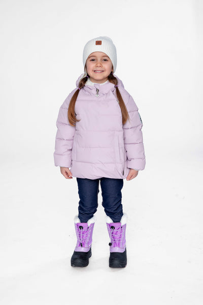 Winter Jacket Adapted For Car Seats Lavender - J10B500_05440