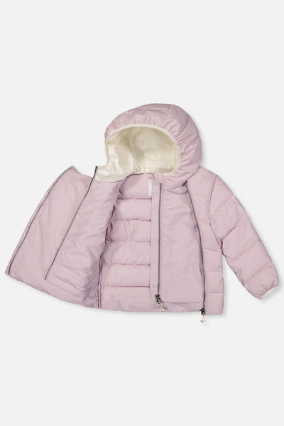 Winter Jacket Adapted For Car Seats Lavender - J10B500_05440