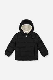 Winter Jacket Adapted For Car Seats Black - J10B500_09990