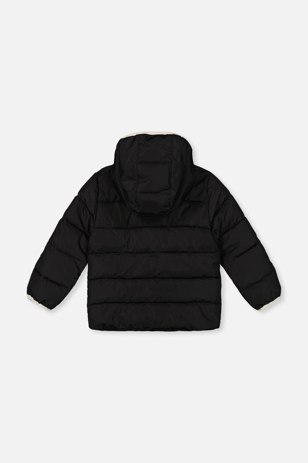 Winter Jacket Adapted For Car Seats Black - J10B500_09990