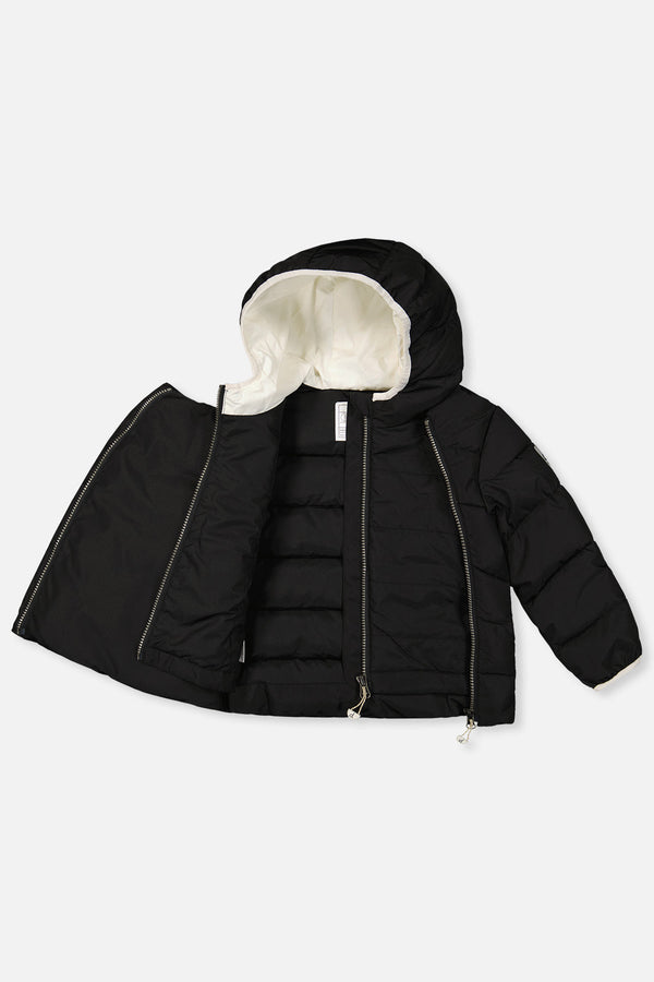 Winter Jacket Adapted For Car Seats Black - J10B500_09990