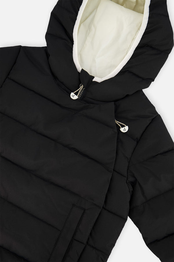 Winter Jacket Adapted For Car Seats Black - J10B500_09990
