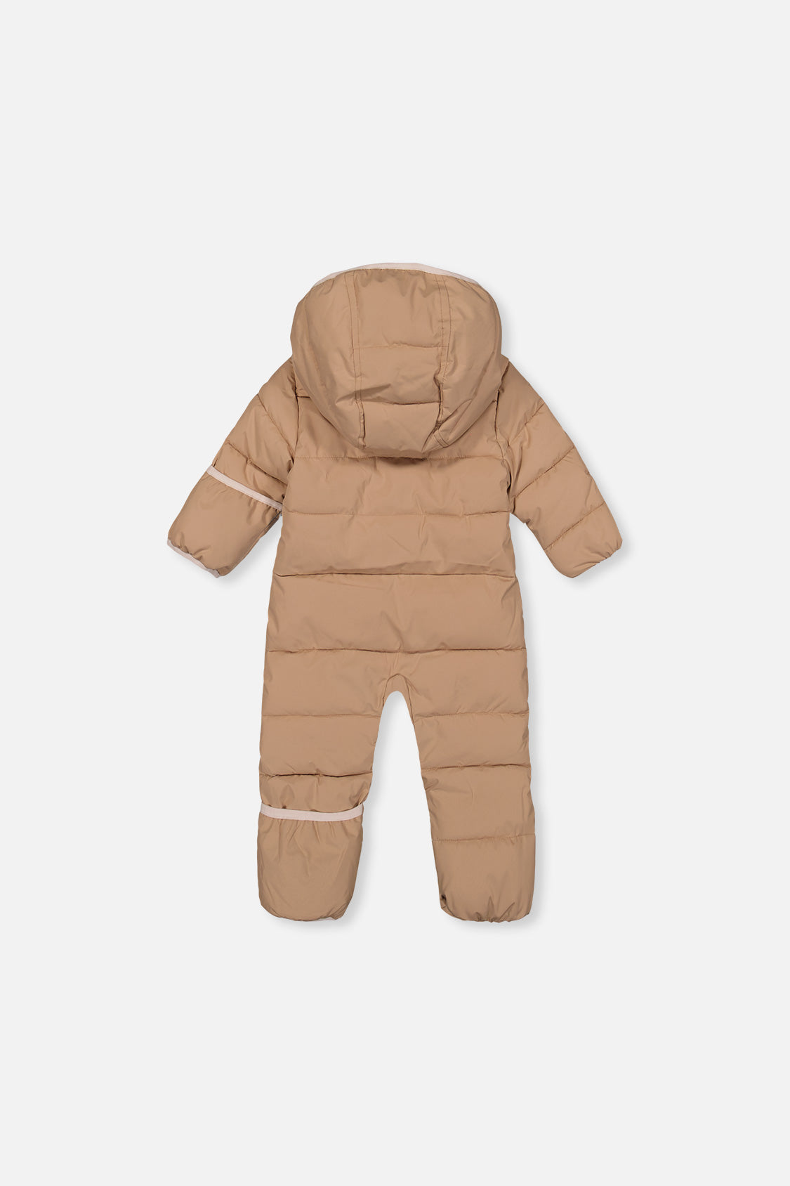 Baby Cloud One Piece Snowsuit Adapted For Car Seats Beige - J10B700_01470