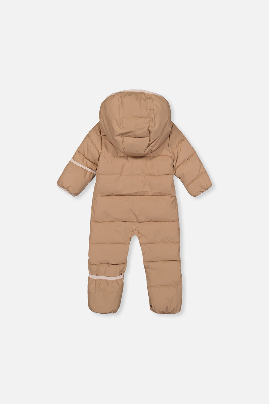 Baby Cloud One Piece Snowsuit Adapted For Car Seats Beige - J10B700_01470
