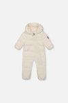 Baby-Cloud-Einteiler-Schneeanzug, für Autositze geeignet, Off-White